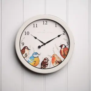 Country Living Outdoor Clock - Garden Birds