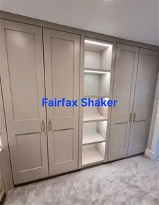 Shaker Style Doors - Bespoke Made Wardrobe Doors - Made To Measure