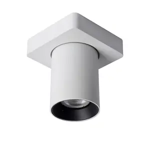 Lucide Nigel Modern Ceiling Spotlight - LED Dim to warm - GU10 - 1x5W 2200K/3000K - White