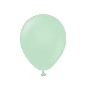 Kalisan Latex Plain Balloon (Pack of 100) Green (One Size)