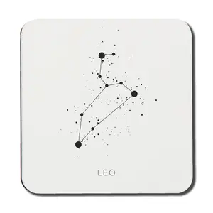 Star constellation zodiac leo (coaster) / Default Title