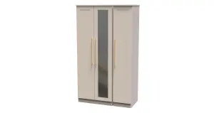 Helmsley Tall Triple Mirror Wardrobe in Kashmir Matt (Ready Assembled)