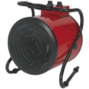 9000W Industrial Electric Fan Heater - 2 Heat Settings - Thermostat Control