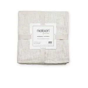 nielsen Avivo Large Cotton Throw Blanket - White