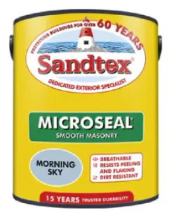 Sandtex  Masonry Paint Tester Pot 150ml Morning Sky