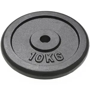 Weight Plates 2 pcs 2x10 kg Cast Iron Fitness Gym Essential