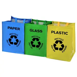 3 Piece Recycling Bag Set