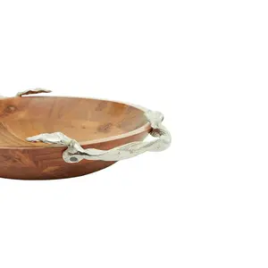 Interiors by Premier Vine Acacia Wood Bowl