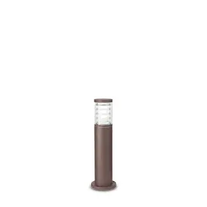 Luminosa Tronco Outdoor Bollard Lamp 1 Light Coffee IP54, E27