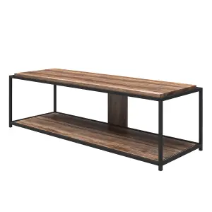 Quincy TV-Stand in Weathered Oak