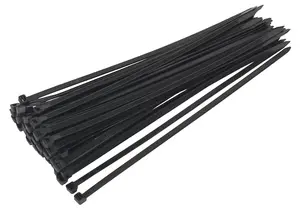 Sealey Cable Tie 350 x 7.6mm Black Pack of 50 CT35076P50