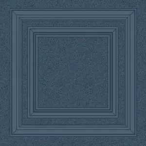 Blown Vinyl Panel Wallpaper Blue Belgravia 5839