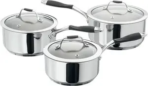 James Martin 6 - Piece Non-Stick Stainless Steel Cookware Set Stellar