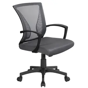 Mid-back Mesh Office Chair Dark Grey