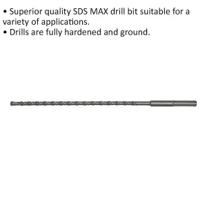 High-Quality 13 x 540mm SDS Max Drill Bit for Masonry Projects