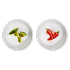 Maison by Premier Set Of Two Italia Dipping Bowls