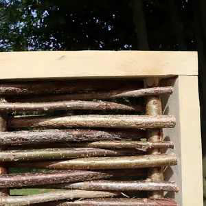 Framed Hazel Hurdles 6 ft x 6 ft