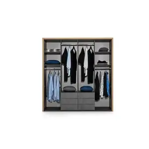 Multidecor 4 Door Mirrored Wardrobe Elegant & Spacious Storage Solution