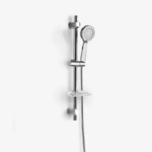 Nes Home Modern Bath Shower Mixer Tap with Deck Pillar Shower Taps Set And Kit