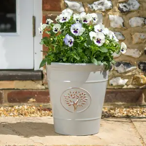 40cm Blenheim Pot Outdoor Planter - Grey