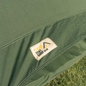 4M Bell Tent Olive green with Chimney fitting  100% Cotton Canvas