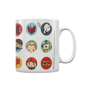 Harry Potter Chibi Circles Mug White (One Size)