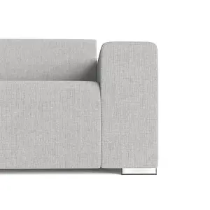 Emelda Grace Dennis Corner Sofa - Left Hand - Grey