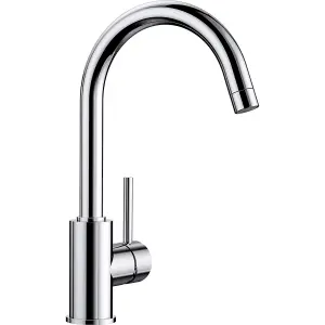 Blanco Mida Single Lever Monobloc Mixer Tap Chrome 517742