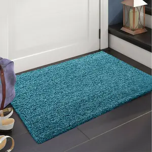 Merinda Absorbent W60 x L110 cm Non-Slip Indoor Door Mat