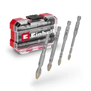 Einhell Premium Drill Bit Set 4pcs High Strength For Stoneware Tiles XS-CASE KWB