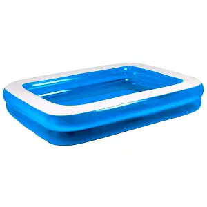 Rectangular Inflatable Swimming Pool  Family Paddling Pool for Garden Fun large