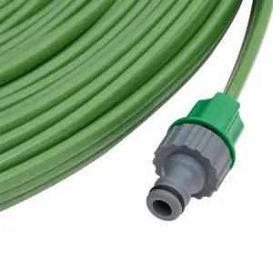 Berkfield 3-Tube Sprinkler Hose Green 15 m PVC