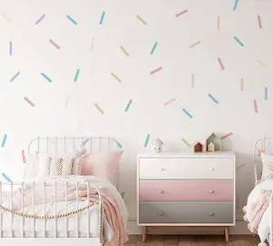 Pastel Sprinkles Wall Stickers