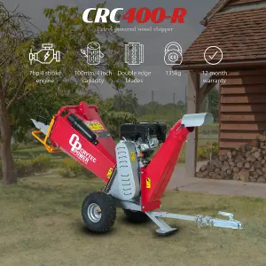 CRC400-R 100mm Petrol Wood Chipper