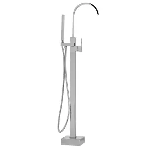 Freestanding Bathtub Faucet RIBBON Silver