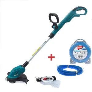 Makita DUR181Z LXT 18v Cordless Grass Line Trimmer Strimmer + Low Noise 15m Line