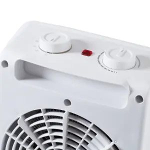 2000W White Fan heater