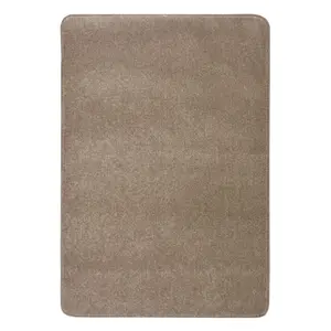 Melrose Relay Recycled Fabric Eco Friendly Latte Medium Area Rug 100/150cm