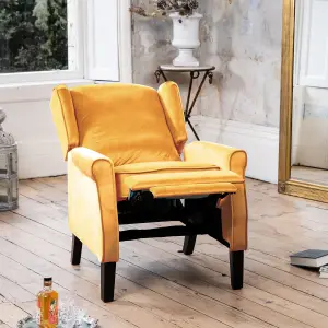 Barksdale Recliner Armchair - Yellow