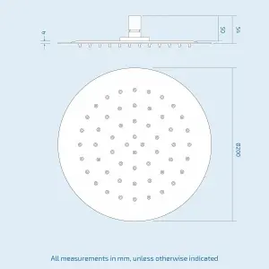 Flora Chrome Round 3 Way Concealed Thermostatic Shower Mixer Set - Slider Rail, Shower Head, Handset & Bath Filler Spout