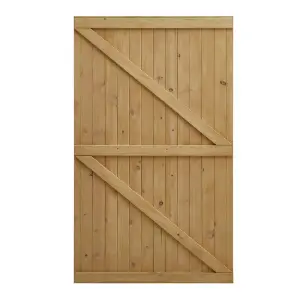 Wooden Garden Gate Side Gate with Latch H 152 cm x W 91 cm