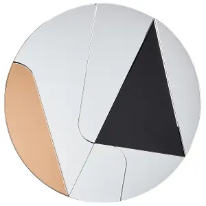 Wall Mirror TROUVILLE Black-Gold