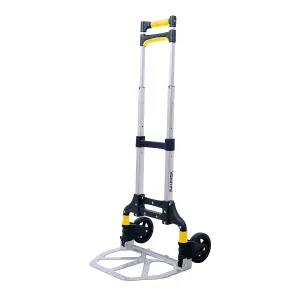 BULLDOZER 70kg Foldable Hand Truck Trolley Height Adjustable Handle Compact