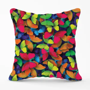 Rainbow Butterflies Outdoor Cushion 45cm x 45cm