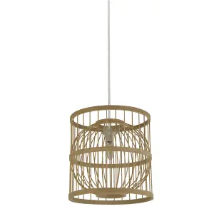 Lighting Collection Onich Bamboo Shade