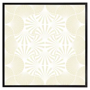 Golden star ornament (Picutre Frame) / 12x12" / Brown