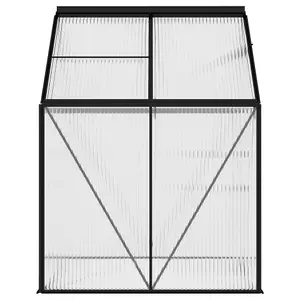 Berkfield Greenhouse Anthracite Aluminium 2.47 m2