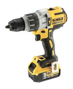 DeWalt 18V Li-ion XR Cordless Combi drill & SDS+ drill (2 x 5Ah) - DCK229P2T-GB