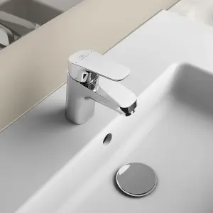 Ideal Standard Ceraflex Mixer Basin Tap without Pop Up Waste, B1812AA, Chrome