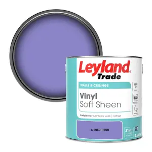 Leyland Trade Vinyl Soft Sheen Walls & Ceilings Emulsion Paint (S 2050-R60B) - 2.5L